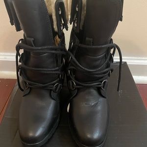 J. Crew Sorel After Hours Lace-up Boots size 8.5